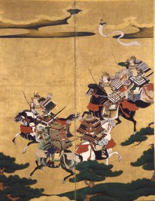Scene from the Genpei War, 17th century. Creator: Unknown artist.