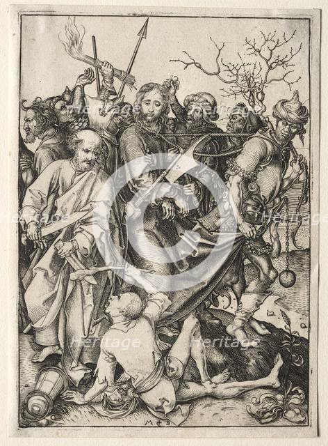 Christ Taken Captive. Creator: Martin Schongauer (German, c.1450-1491).