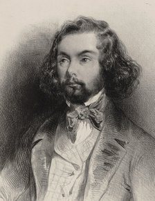 Portrait of the composer Félicien David (1810-1876).