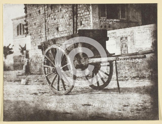 Le Tombereau, 1842/50, printed 1965. Creator: Hippolyte Bayard.