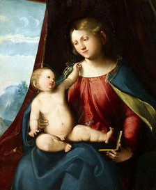 Virgin and Child, c. 1520. Creator: Melone, Altobello (c. 1490-before 1543).