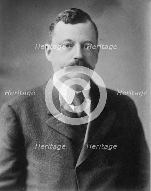 Boies Penrose, portrait bust, 1911. Creator: Bain News Service.