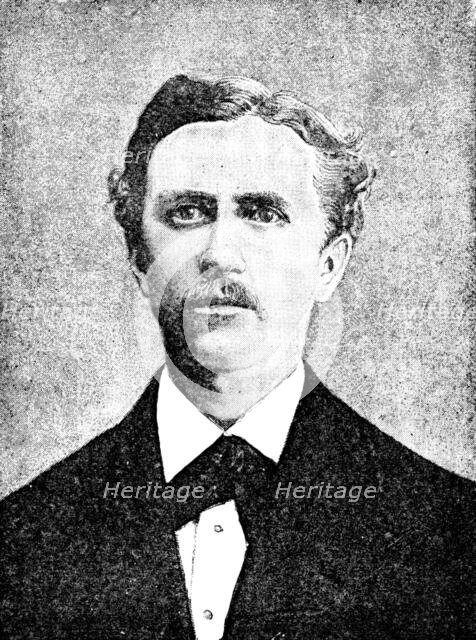 The late Mr. A. M. Mackay, agent, Church Missionary Society in Uganda, Lake Victoria Nyanza, 1890. Creator: Unknown.