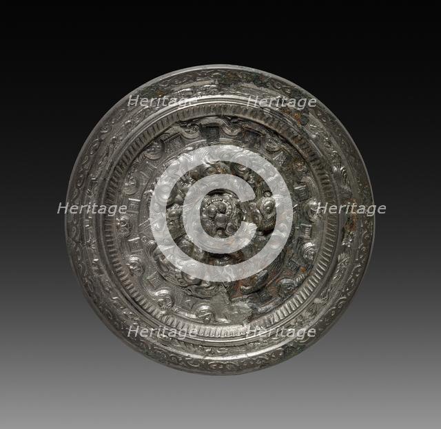 Mirror of the "Deities and Beasts", 3rd Century. Creator: Unknown.