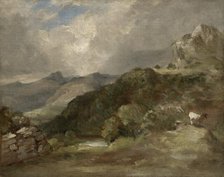 Bow Fell, Cumberland, 1807. Creator: John Constable.