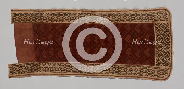 Woman's Overskirt, Democratic Republic of Congo, 19th century. Creator: Unknown.