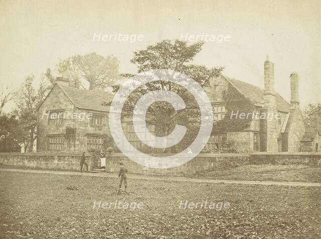 Oakwell Hall near Bristol, the Field Head of Shirley, 1860s. Creator: Unknown.