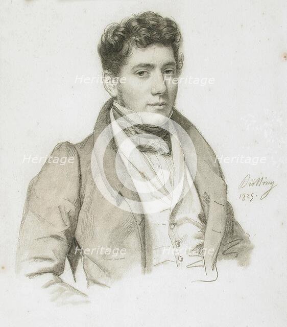 Portrait of a Young Man, 1825. Creator: Michel Martin Drolling.