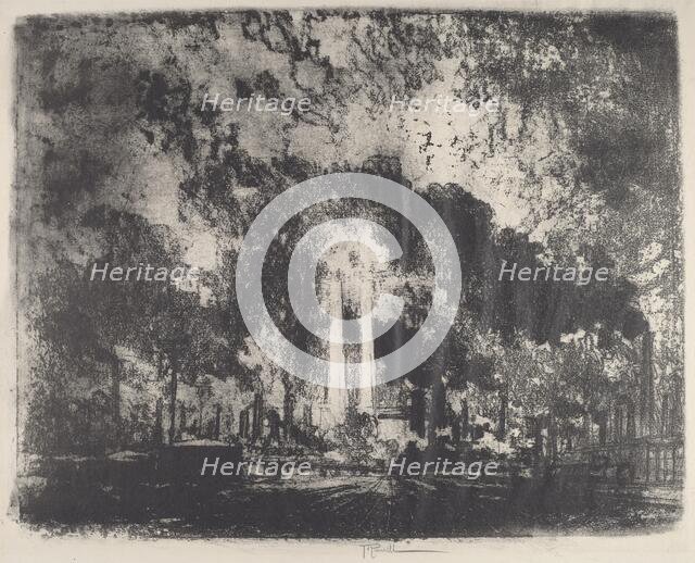 Oil Refining, Whiting, Indiana, 1915. Creator: Joseph Pennell.