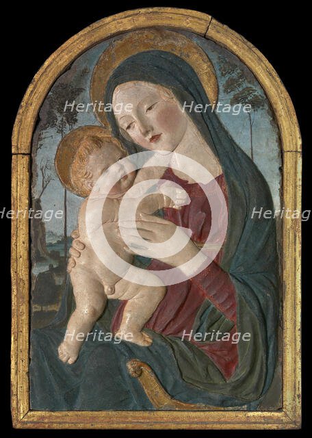 Madonna and Child, 1490/1500. Creator: Workshop of Neroccio de' Landi.