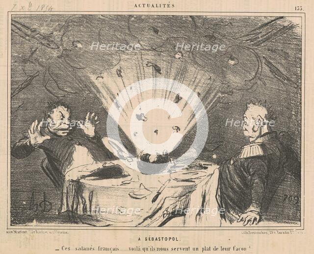 Sébastopol, 19th century. Creator: Honore Daumier.