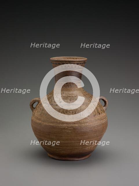 Jar with combed design, about 50. Creator: Unknown.