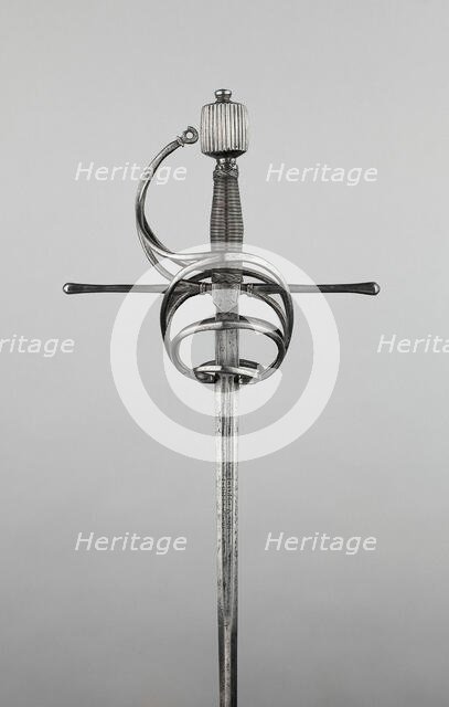 Rapier, Italy, 1610-20. Creator: Unknown.