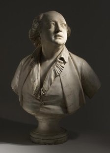 Portrait of Giuseppe Balsamo (called Count Alessandro Cagliostro) (image 1 of 2), c.1786. Creator: Jean-Antoine Houdon.
