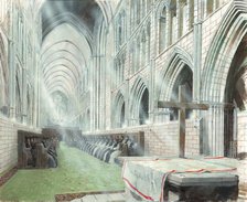 Waverley Abbey, c13th century, (c1990-2010) Artist: Ivan Lapper.