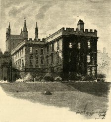 'New College, from the Gardens', 1898. Creator: Unknown.
