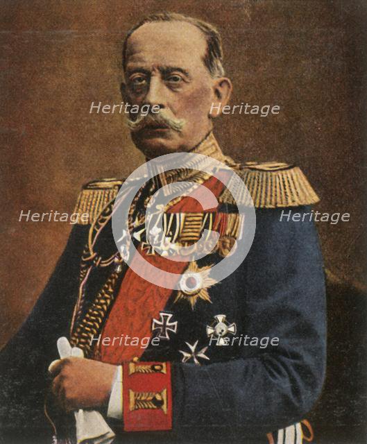 Field marshal Count Schlieffen, 1906, (1936).  Creator: Unknown.