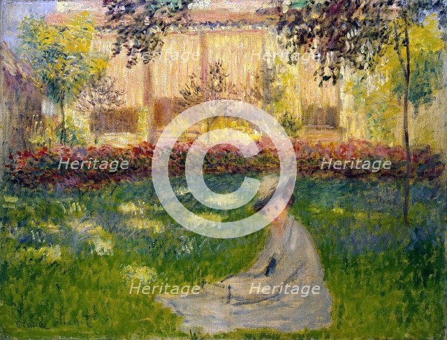 'Woman in a Garden', 1876.  Artist: Claude Monet