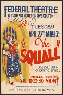 The Squall, Colton, CA, 1937. Creator: Unknown.