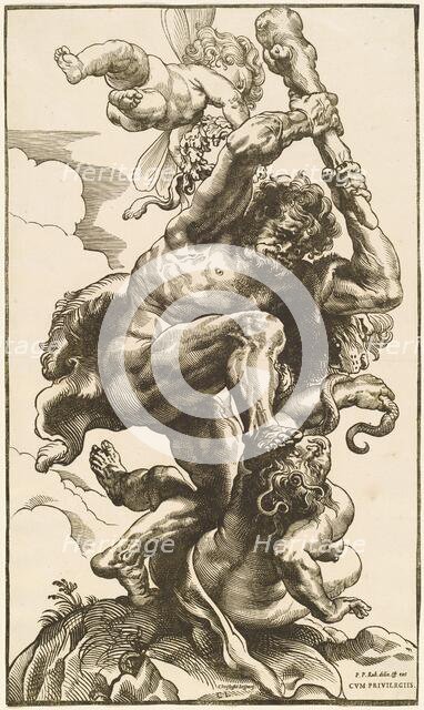 Hercules Fighting the Fury and the Discord. Creator: Christoffel Jegher.