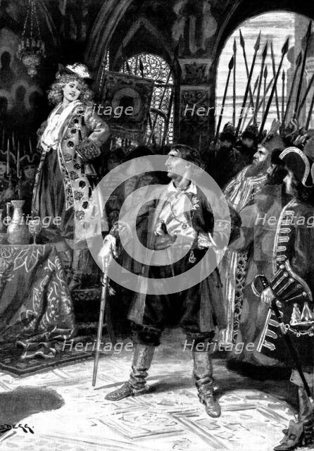 "Peter the Great," the new play at the Lyceum, 1898. Creator: Unknown.