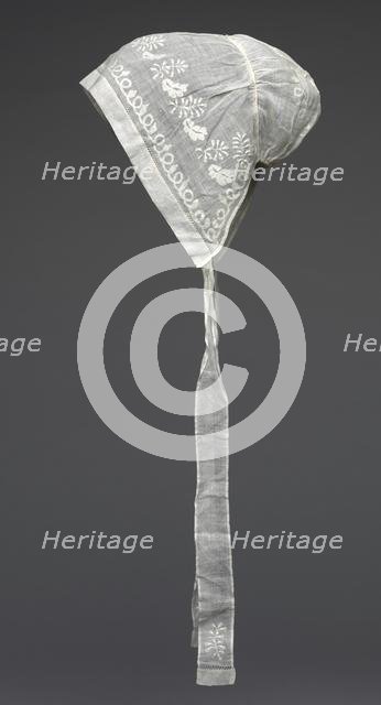 Infant's Cap, first half 19th century. Creator: Unknown.