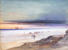 Beach Scene, ca. 1865. Creator: James Hamilton.