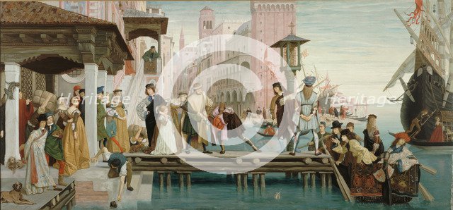 Departure of the Prodigal Son. Artist: Tissot, James Jacques Joseph (1836-1902)