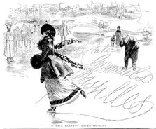 Advertisement for Géraudel's Pastilles, 1895. Creator: Frederick Henry Townsend.