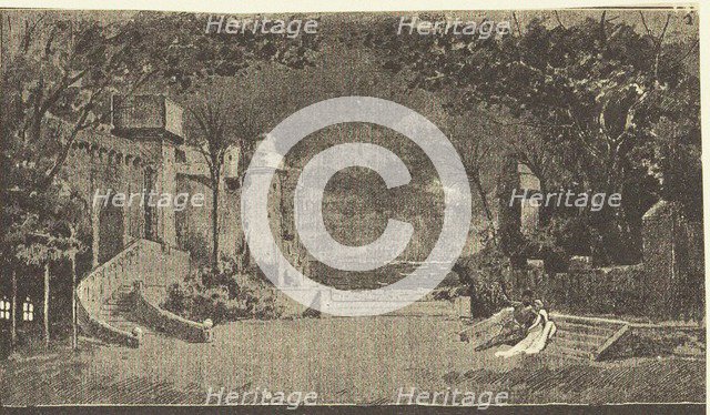 Opera Otello by Giuseppe Verdi at the Mariinsky Theatre in Saint Petersburg, November 26, 1887, 1887