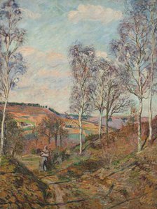 The path to the valley, 1885. Creator: Armand Guillaumin.