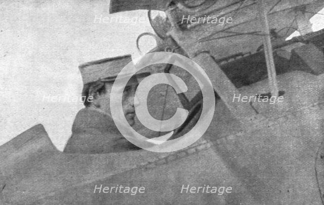 'Les avions; Marechal des logis Vialet: 5 avions ennemis', 1916. Creator: Unknown.