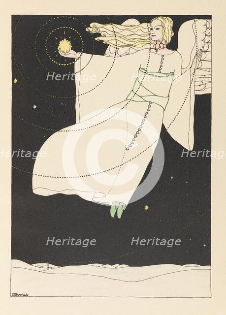 Himmlische Mär, 1914. Creator: Oswald, Wenzel (1883-after 1934).