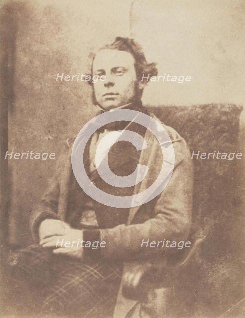 [Man], 1843-47. Creators: David Octavius Hill, Robert Adamson, Hill & Adamson.