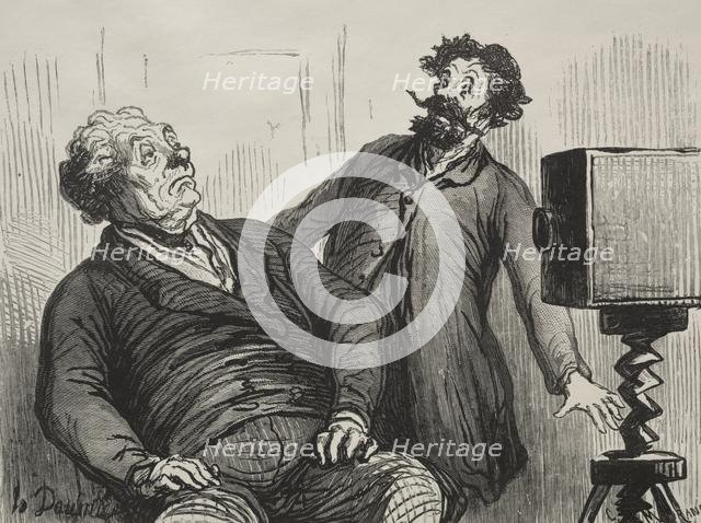 Photographe et photographiés. Creator: Honoré Daumier (French, 1808-1879).