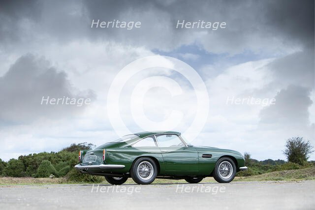 1961 Aston Martin DB4 GT previously owned by Donald Campbell. Creator: Unknown.