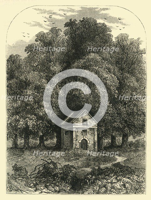 'Old Conduit, Greenwich Park, in 1835', (c1878). Creator: Unknown.