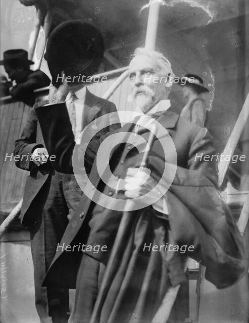 Dr. E.A. Sturge arriving at Yokohama, 1915. Creator: Bain News Service.