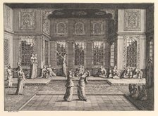 The Seraglio (Aubry de La Mottraye's "Travels throughout Europe, Asia and into Part of ..., 1723-24. Creator: William Hogarth.