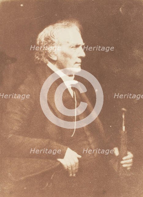 Thomas Chalmers, 1843-47. Creators: David Octavius Hill, Robert Adamson, Hill & Adamson.