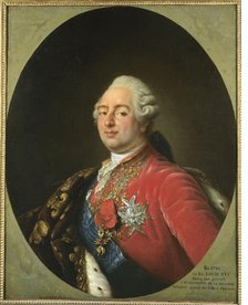 Portrait of Louis XVI (1754-1793), king of France, c1786. Creator: Antoine-Franois Callet.