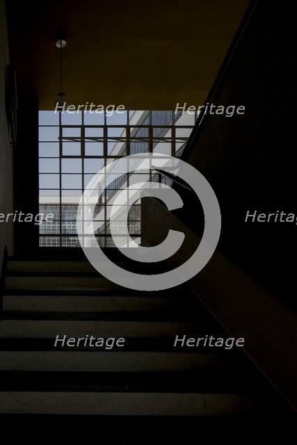 The Bauhaus building, Dessau, Germany, 2018.  Artist: Alan John Ainsworth.