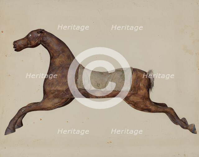 Horse, c. 1938. Creator: James Baare Turnbull.