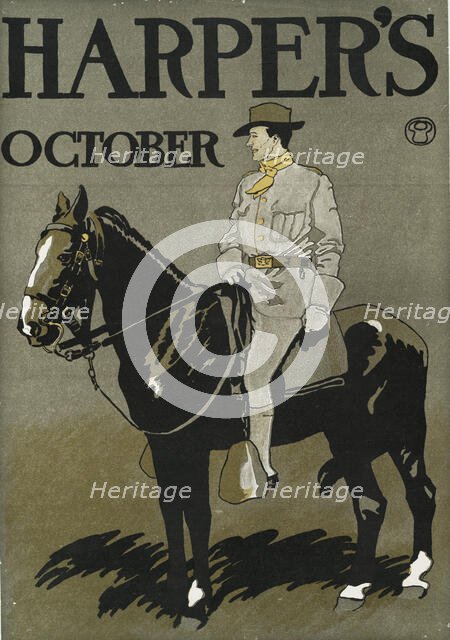 Harper's October, c1890 - 1907. Creator: Edward Penfield.