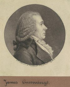 Fortescue Cuming, 1796-1797. Creator: Charles Balthazar Julien Févret de Saint-Mémin.