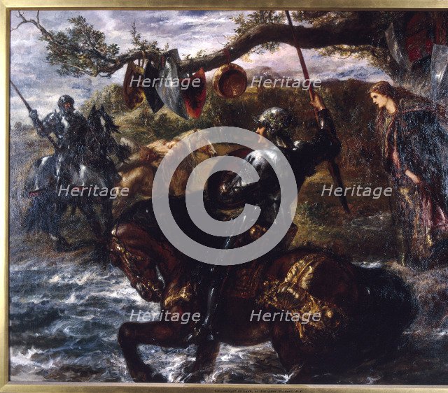 'Lancelot du Lac', 1886. Artist: Sir John Gilbert