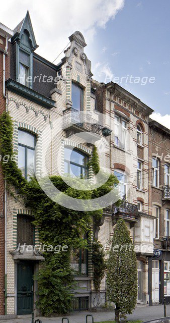 49 Rue Du Cardinale, Brussels, Belgium, (1899), c2014-2017. Artist: Alan John Ainsworth.