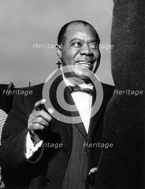 Louis Armstrong, Hammersmith Odeon, London, 1962. Creator: Brian Foskett.