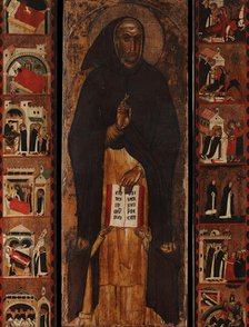 Saint Dominic with Scenes from His Life, c1305. Creator: Giovanni da Taranto (active ca 1305).