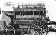Horsedrawn bus, Brisbane, c1895. Creator: Unknown.